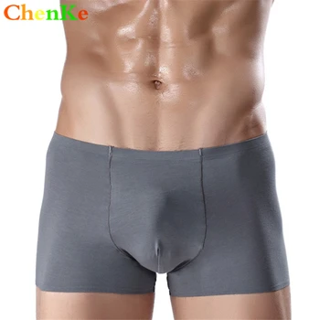 

ChenKe 2017 New Mens High Quality Underwear Comfortable Breathable Boxers Middle Waist Solid Color Boxers Cotton Mens Underwear