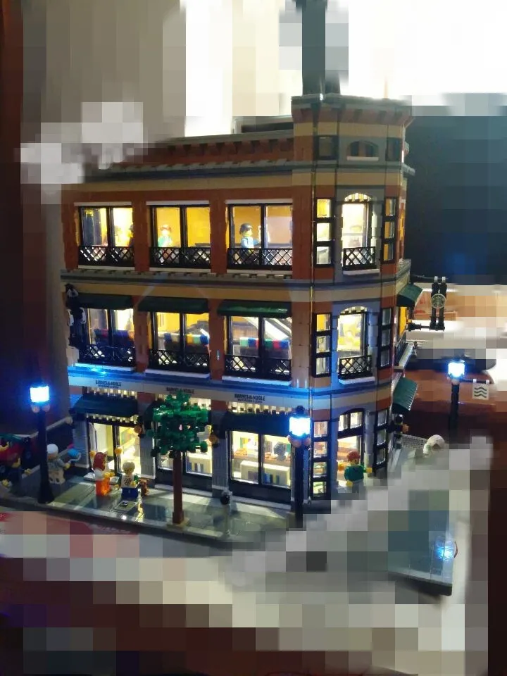 

LED light kit (only light included) for 15017 Compatible with Starbucks Bookstore Cafe Model Building