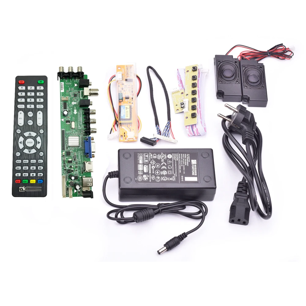 D3663lua ds a8 Универсальный светодиодный ТВ плата цифрового сигнала DVB C T/T2 ЖК дисплей