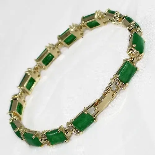 

Hot sale new Style >>>>>Edelsten Mode-gr ne stone 18KGP Armband