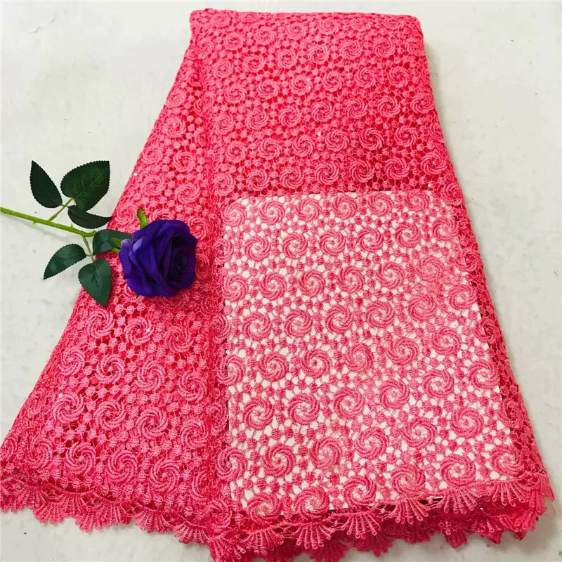 

ZQJ!High quality nigerian wedding african lace fabric/100% Cotton lace/guipure cord lace fabric for wedding party ! J111860