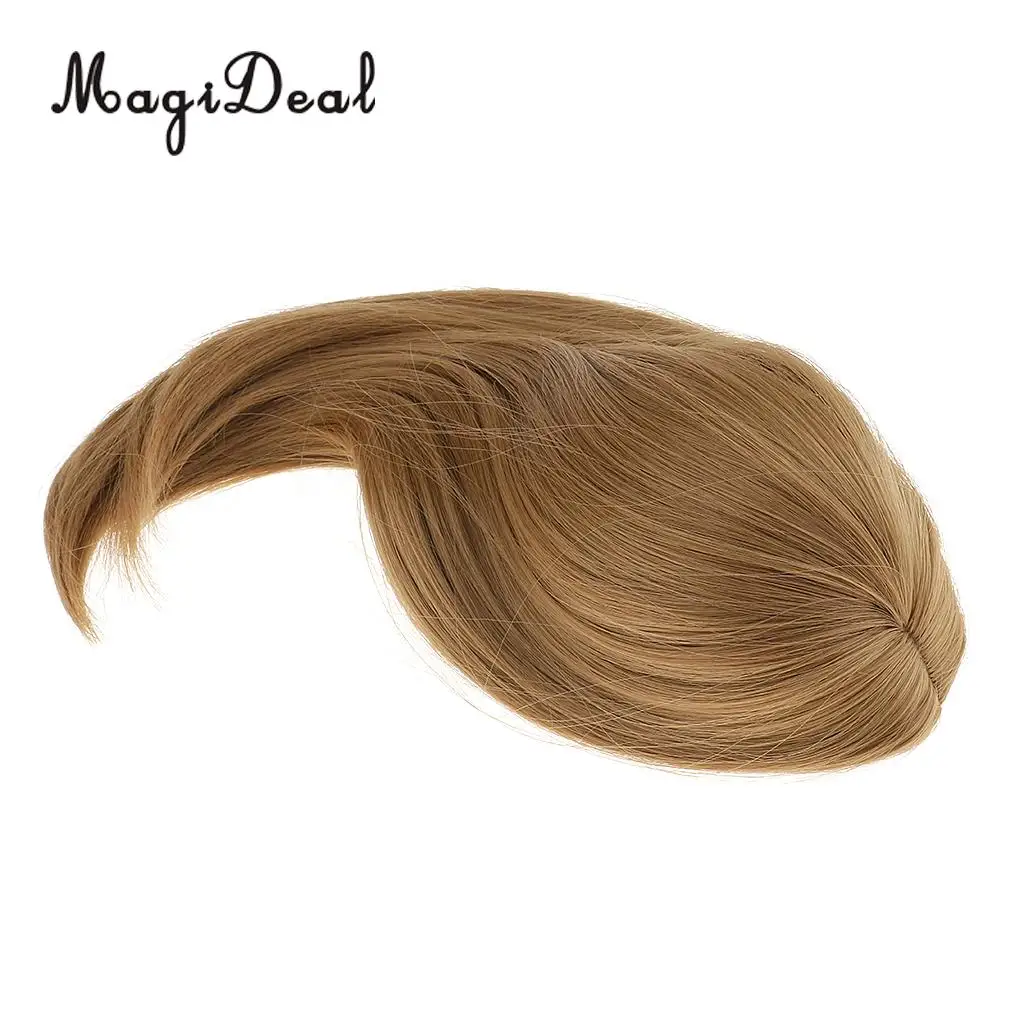 MagiDeal Fashion 28cm High-Temperature Wire Hair Doll Wig for Hair Salon 18 Inch   Dolls DIY Making Accessories Gift