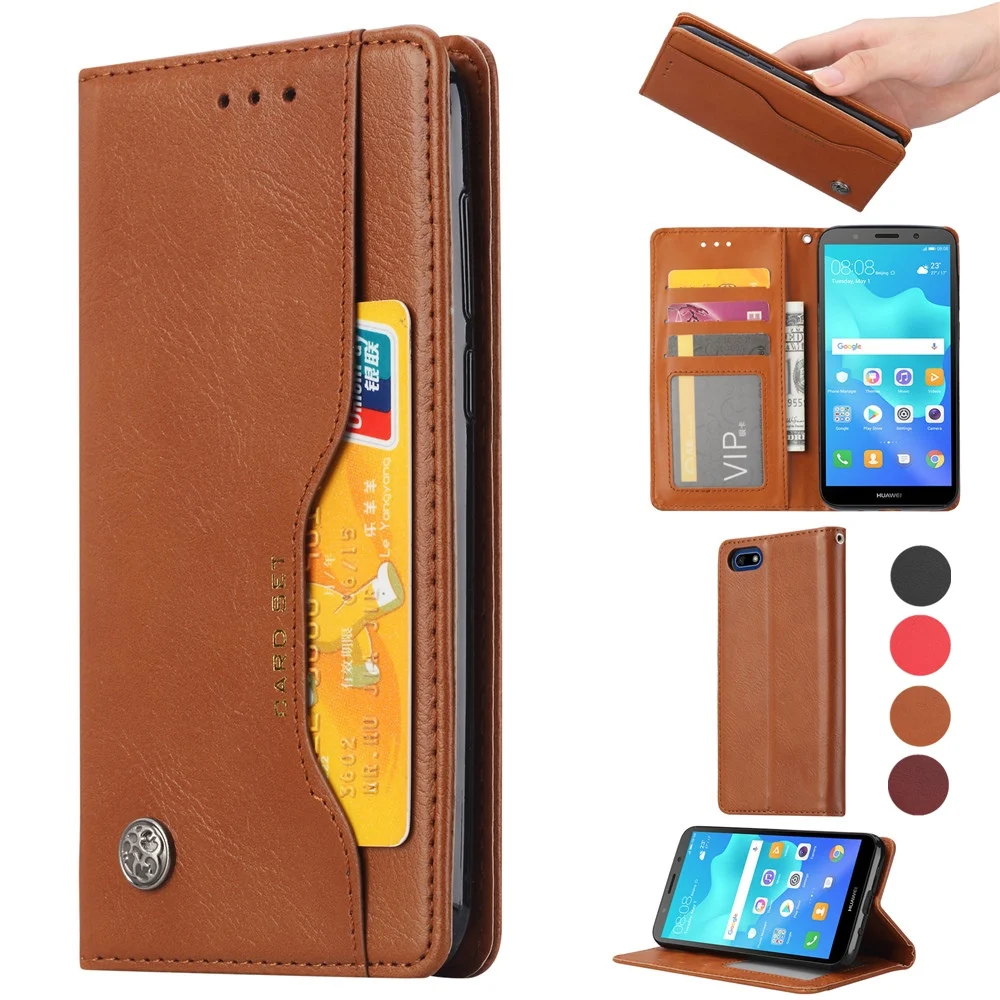 

Luxury case Huawei Honor 7A Pro AUM-L29 DUA-L22 Fashion Flip Case PU Leather Card Wallet Cover Honor 7C Pro LND-L29 AUM-L41 case