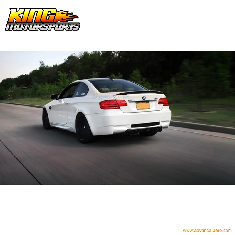 Для 2007 2008 2009 2010 2011 2012 2013 BMW E92 купе P Стиль Цвет код#475 роспись багажник спойлер