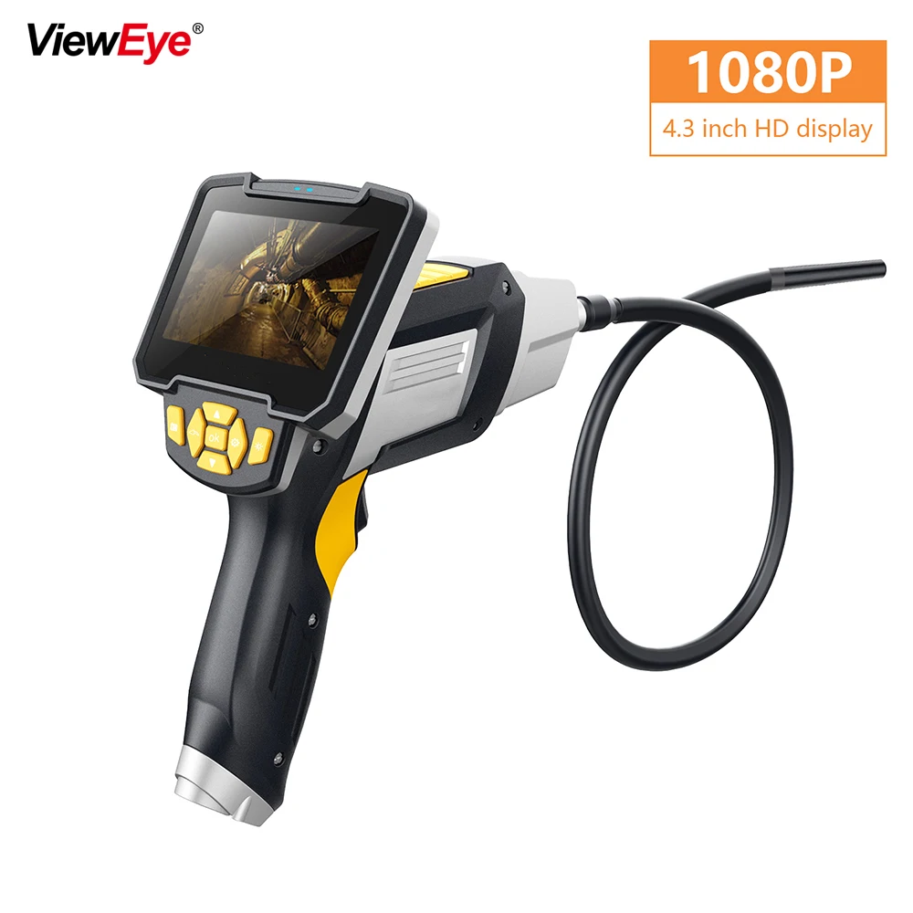 Vieweye 4.3 Inch 1080p Display Screen 1m 5m 10m Handheld Endoscope