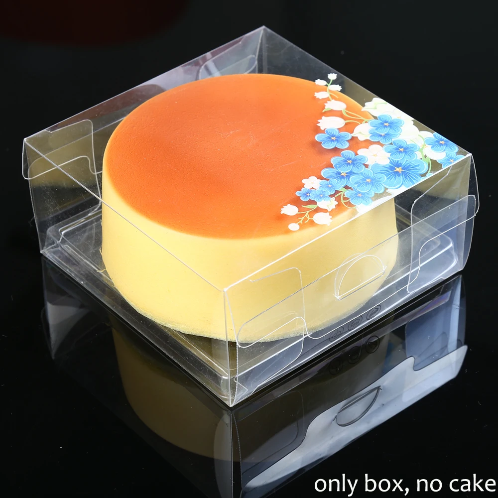 13*13*6 см, прозрачный, один слой, 5 дюймов, для сырного торта, вечерние, для активного отдыха, с использованием коробки для торта, для пикника, коробка для торта, прозрачная коробка для торта