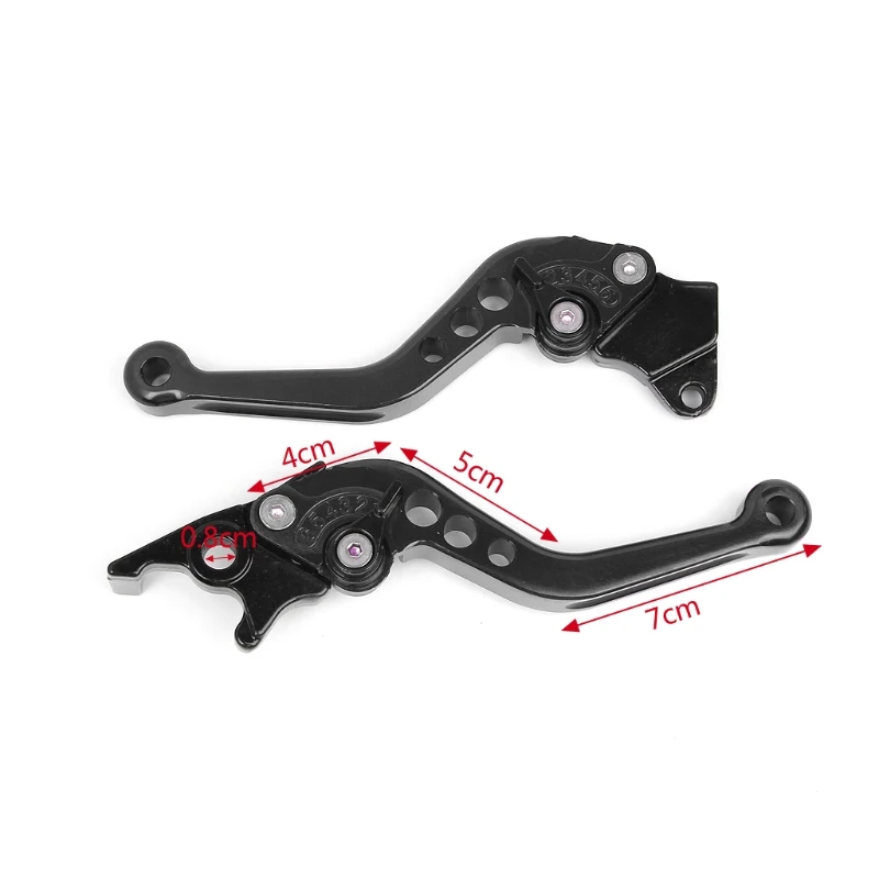 QILEJVS 1Pair Motorcycle Long Brake Clutch Levers For Honda Grom MSX125 CBR250R VTX1300 NC700 S