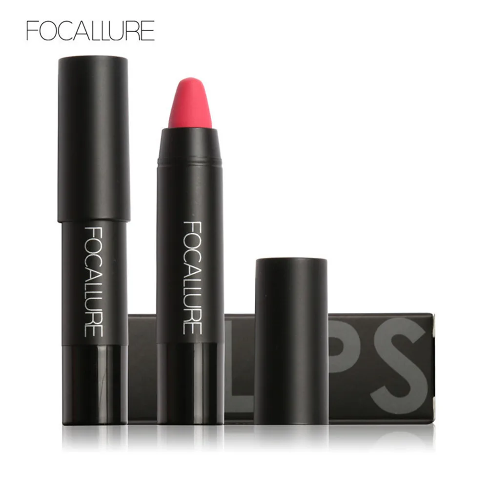 

1PC Waterproof Matte Lipstick Pencils Cosmetics Long-lasting Beauty Makeup Lip Sticks Gloss Pen Red Purple Lip Rouge Tools
