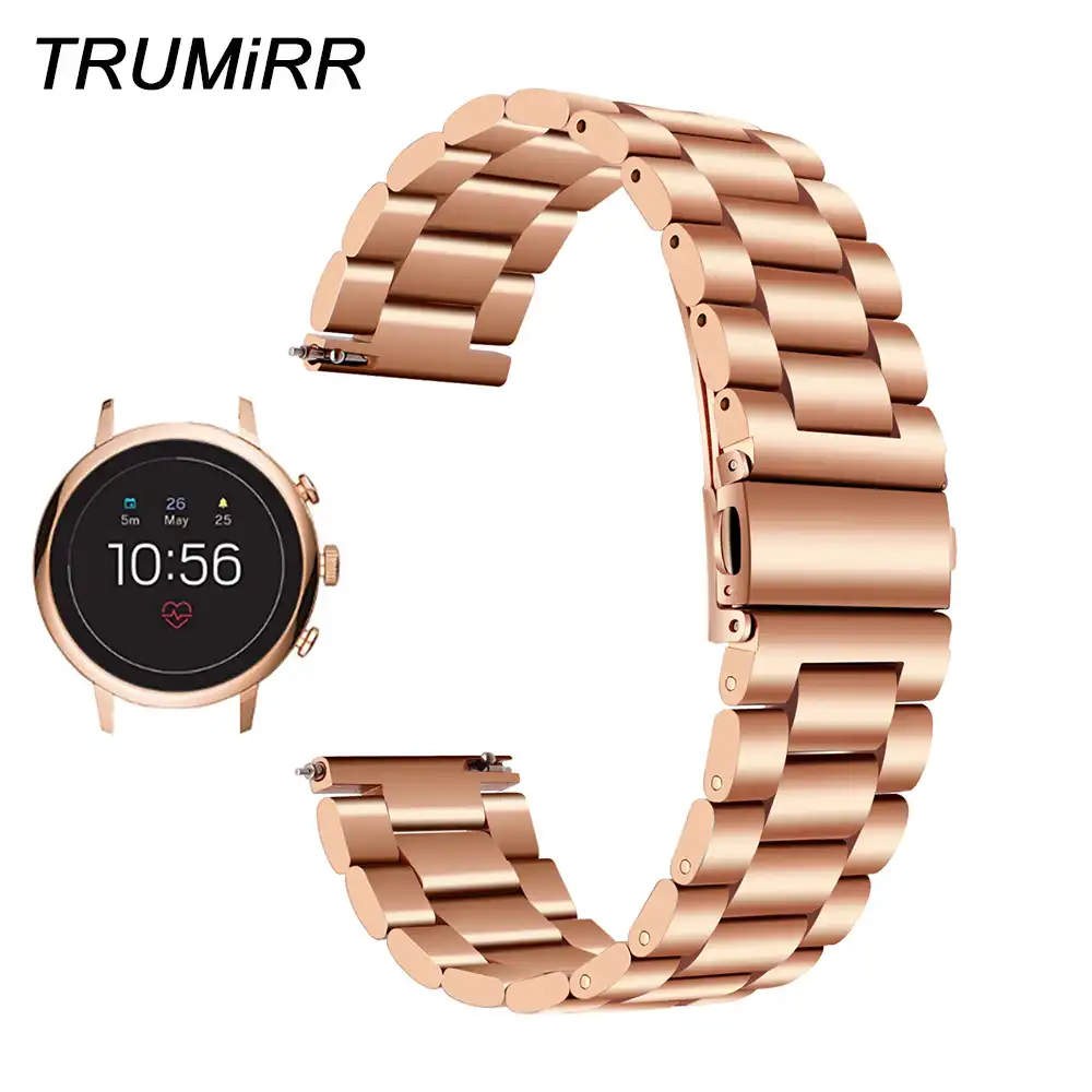 fossil q venture gen 3 rose gold