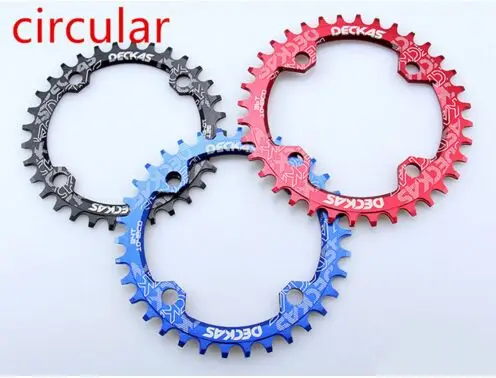 

DECKAS 32/34/36/38 T round Mountain Bcd104 bicycle chianring Bicycle Crank 9 S 10 S 11 S