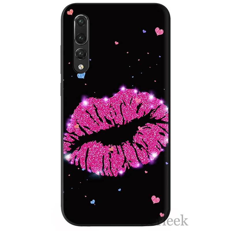 Чехол для мобильного телефона Kiss Me губная помада Rouge ДЛЯ Huawei P Smart P30 P8 P9 P10 P20 Lite
