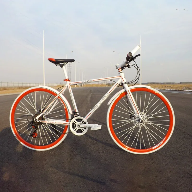 Discount High Quality Carbon Steel Material Sports Gear Rims 21 Speed Wheel Material Bike Producers Road Bike 1