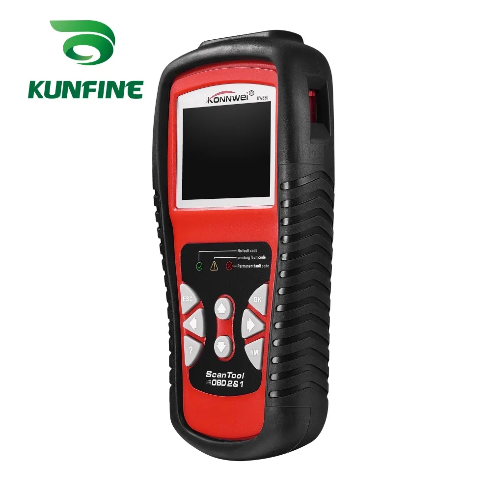 KUNFINE KW830 OBD2/EOBD автомобильный диагностический инструмент Автомобильный сканер OBDII