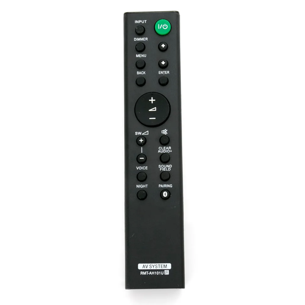 hond plaats Doctor in de filosofie New Rmt-ah101u Remote Control For Sony Sound Bar Ht-ct380 Ht-ct780 Sa-ct380  Sa-wct780 Htct380 Htct780 Sact380 Sact780 Sawct380 - Remote Control -  AliExpress