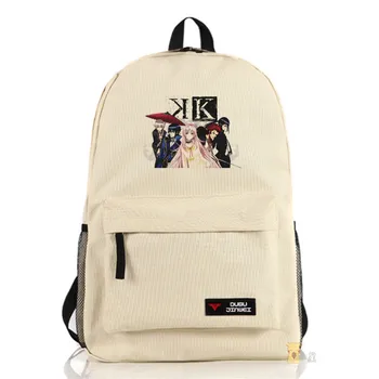 

K Animation Cosplay Shoulders Bag Isana Yashiro Students Book Travel Bags Oxford Backpacks for Children