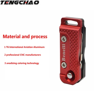 

For Benelli XB9 all models M2 Cyclone Key set aluminum key fixture motorcycle decoration Diy kit car shape All years