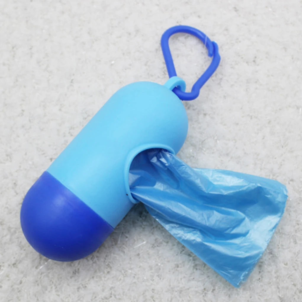2 шт./компл. мусорные мешки маленький рулон пластиковый мешок для мусора мусорные мешки специально для детского питомца открытый цвет случайным образом