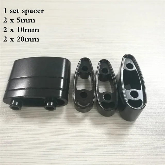 Rising Spacer Clamp Aerobar Rest Bar Plates for 420mm TT Bike Handlebar Time Trial Bicycle 31