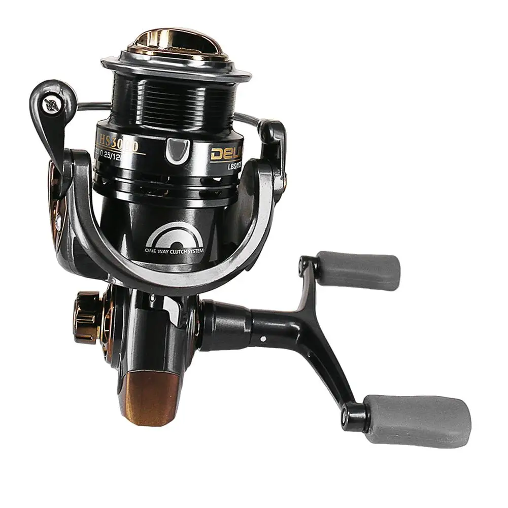 

7.1:1 High Speed Ratio Spinning Reel Squid Fishing Reel Metal Body Spool Left Right Handle Fishing Spinning Wheel 5+1BB