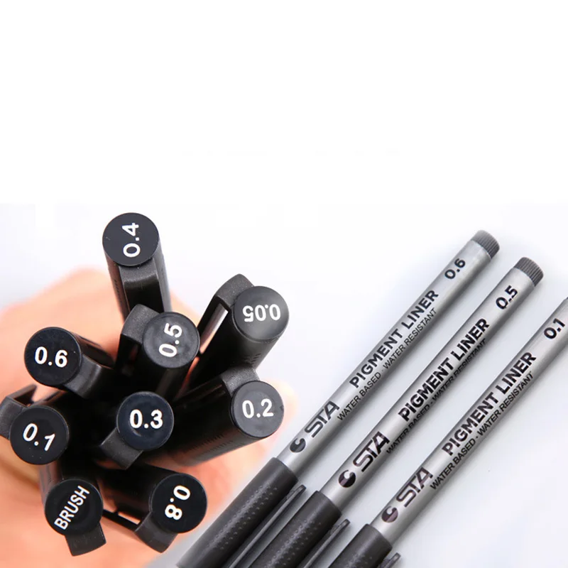 Фломастеры на водной основе водостойкие 04301|pen stationery|gel penpen gel pen |