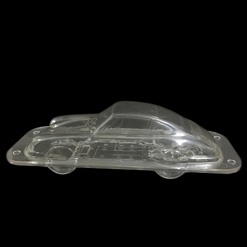3D формочка для шоколада формы автомобиля Жесткий пластик делая конфеты желе поликарбонатные формы для шоколада кондитерский инструмент