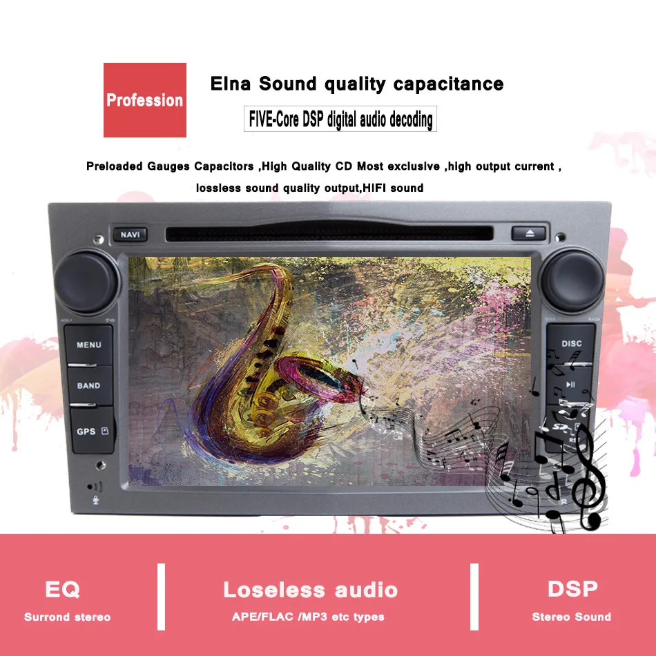 Clearance Android 9.0 2 DIN DVD GPS for Vauxhall Opel Astra H G J Vectra Antara Zafira Corsa Multimedia screen radio 4G RAM tape recorder 7