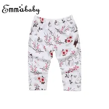 Newbron малыша Симпатичная одежда для маленьких девочек bebek giyim Брюки с цветочным рисунком Леггинсы Fille Joli брюки Костюмы