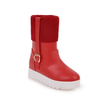 

Women's shoes in the winter of 2018 new platform students 40 to 43 yards joker boots in 181101