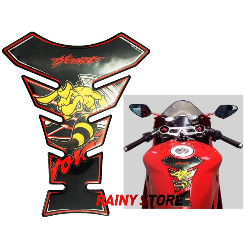 

Motorcycle 3D Sticker Gas Fuel Oil Tank Pad Protector Decal Stickers Cover for Honda Hornet CB599 CB600 CB900 CB1000 CB1300 Tank