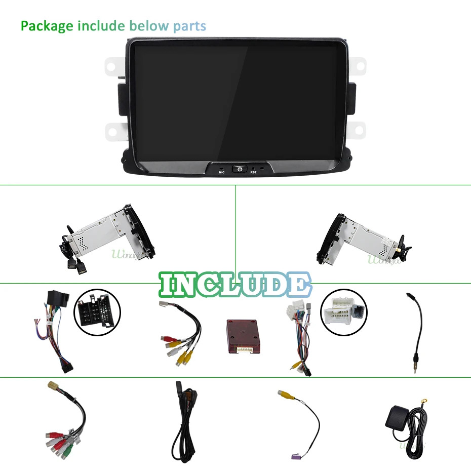 Flash Deal 8" DSP IPS 4G 64G Android 9.0 Car GPS For Dacia Sandero Duster Renault Captur Lada Xray2 Logan 2 NO dvd player auto radio 2