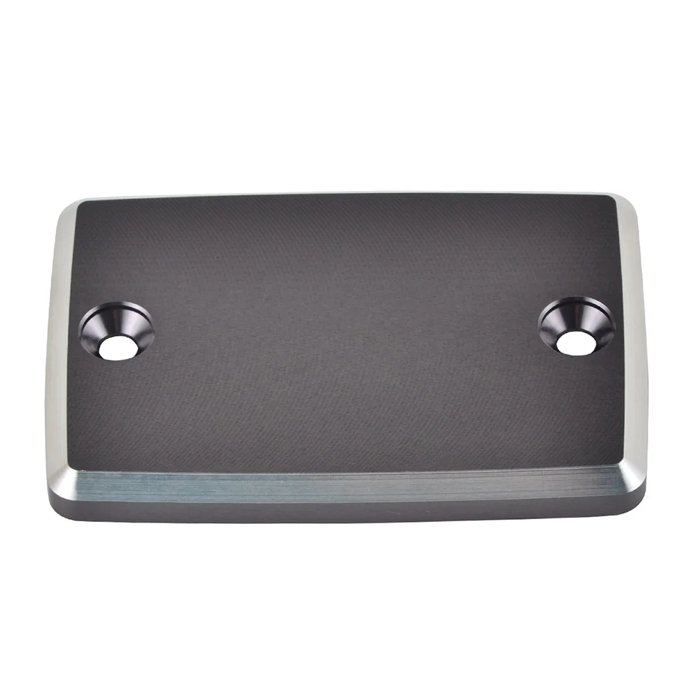 H2CNC Front Brake Master Cylinder Reservoir Cover Cap Case For Kawasaki ZX6R ZX9R ZX12R ZR750 ZRX1100 ZRX1200R ZRX1200S Anodized