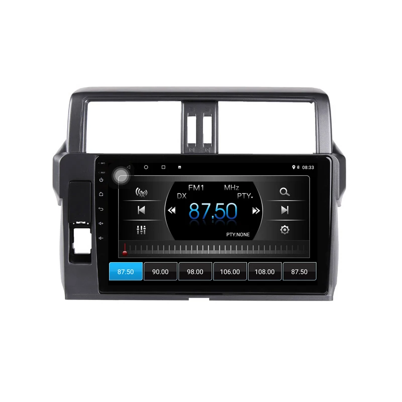 10," 4G ram 8 ядер Android Автомобильная dvd-навигационная система для Toyota Prado 150 Land cruiser- аудио стерео радио головное устройство