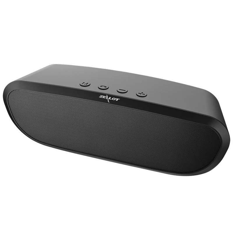 Портативная Bluetooth Колонка ZEALOT S9 Беспроводная колонка сабвуфер TF карта USB