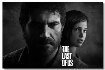 

Custom Canvas Wall Decor Joel The Last Of Us Poster Left Behind Game Wallpaper Riley Ellie Sticker Dining Room Decoration #0578#
