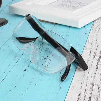 

1pcs Vision Unisex 250% Magnifying Glass Magnification Presbyopic TV Clearer eyewear magnifier Glasses For reading repair tool