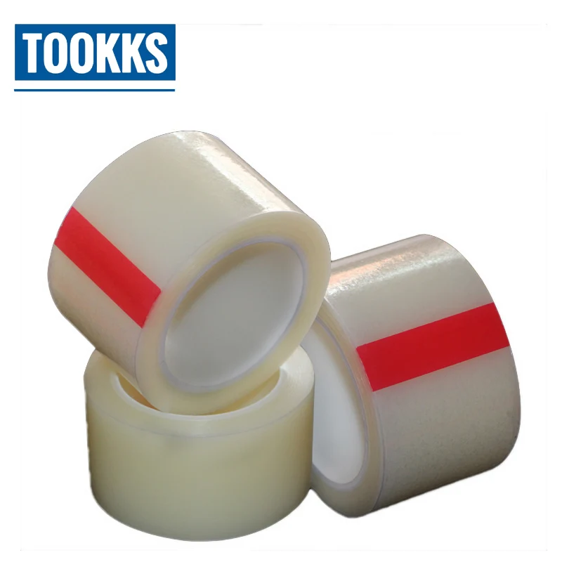 70mm X 100M Dust LCD Screen Display Sticky Protective Film PE Remove Roll Tape