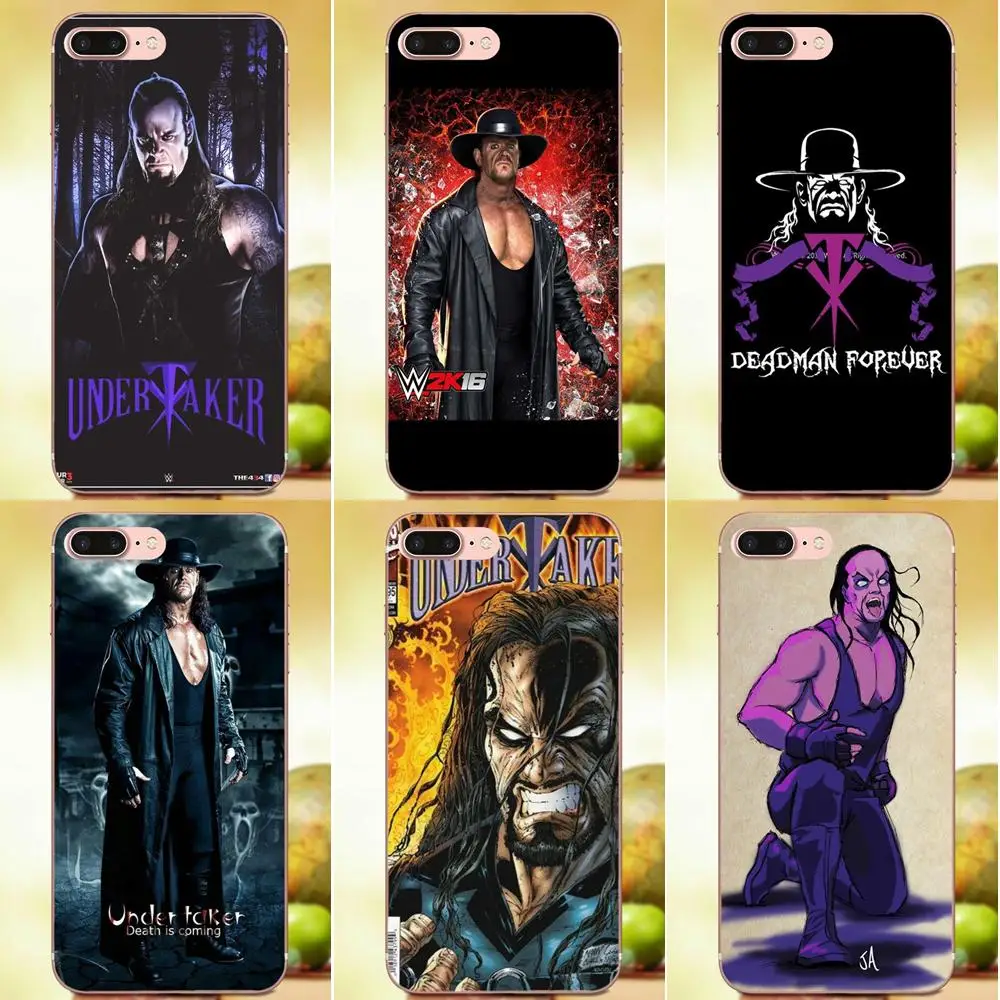 

For Samsung Galaxy Note 2 3 4 5 8 9 S3 S4 S5 S6 S7 S8 S9 mini Edge Plus Soft TPU Protector Wrestling Superstar The Undertaker