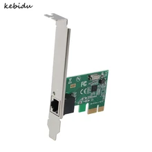 Kebidu PCI Express PCI-E сетевая карта концентратора Gigabit Ethernet 10/100/1000 м RJ-45 сетевой адаптер конвертер сетевой контроллер
