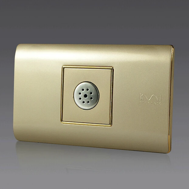 

Free Shipping, Kempinski Luxury Wall Sound and Light Control Time Delay Switch, Sensor Timer Switch, 118*72mm, C5 series