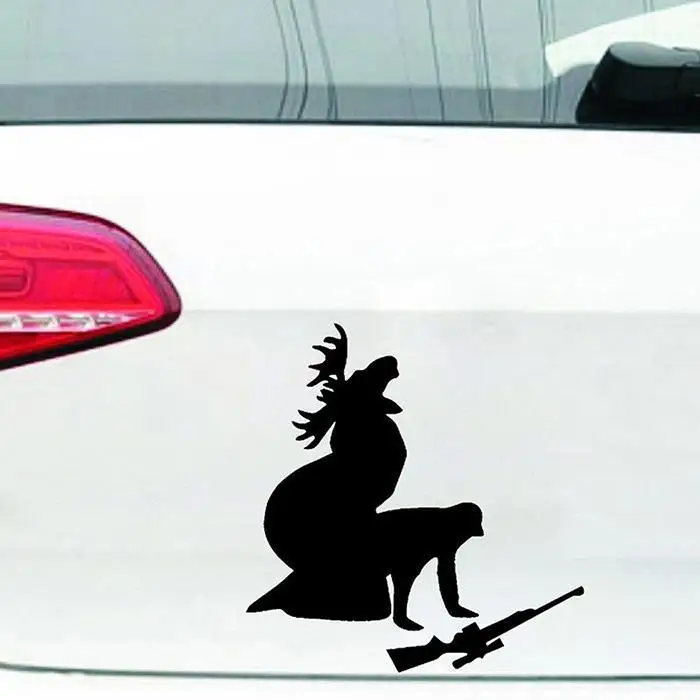Веселые стикеры Sailnovo для автомобиля 12 см х как я люблю свое мясо теперь JDM Moose