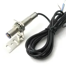 0-15 см NPN нормально открыт/нормально закрытый 10-30 в блок питания 12 мм диффузный красный лазерный луч в видимой части спектра фотоэлектрический датчик