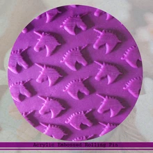 1 шт. конский узор текстурированный рулон шпильки кухонные аксессуары для работы с мастикой Сахар Ремесло АКСЕССУАРЫ