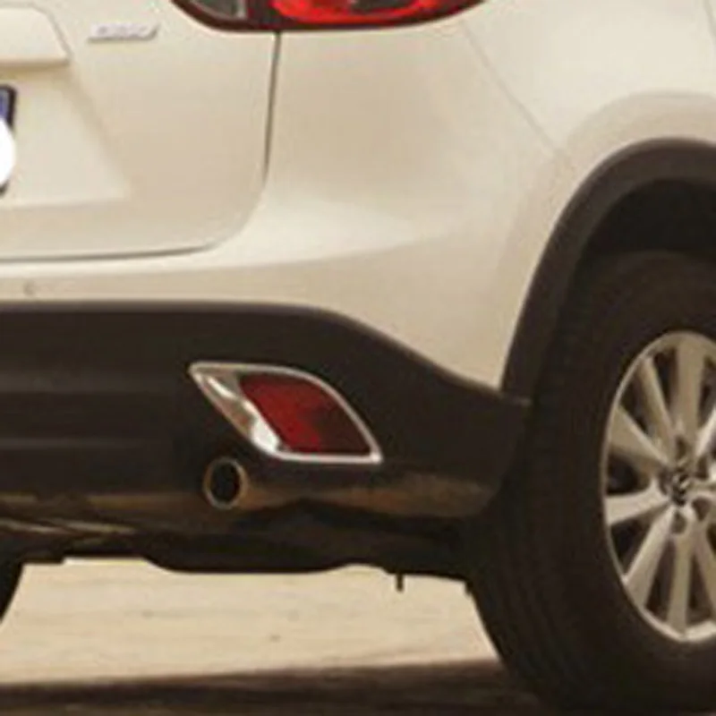 Хром задний противотуманный фонарь лампа крышка Накладка для Mazda CX 5 CX5 2012 2013 2014 2015