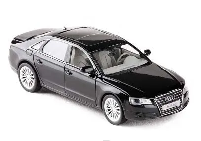 1:32 Масштаб Audi A8 супер такси полиция литая модель автомобиля с вытягиванием назад звуковой светильник коллекция подарок для детей - Цвет: A