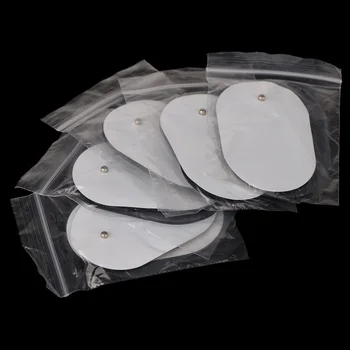 

10Pcs White Replacement Substitution Therapy Electrode Pads Message Tens Units Back Body Massager Tool New Arrival