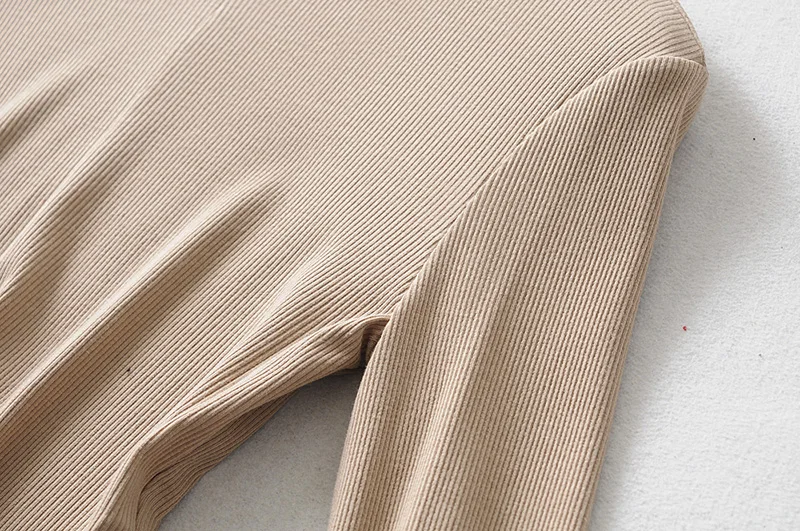 BRADELY MICHELLE 2019 Women Summer Soft Sexy Slim Knitted Cotton Crop Tops Super Long-sleeve Basic O-neck t-shirt female
