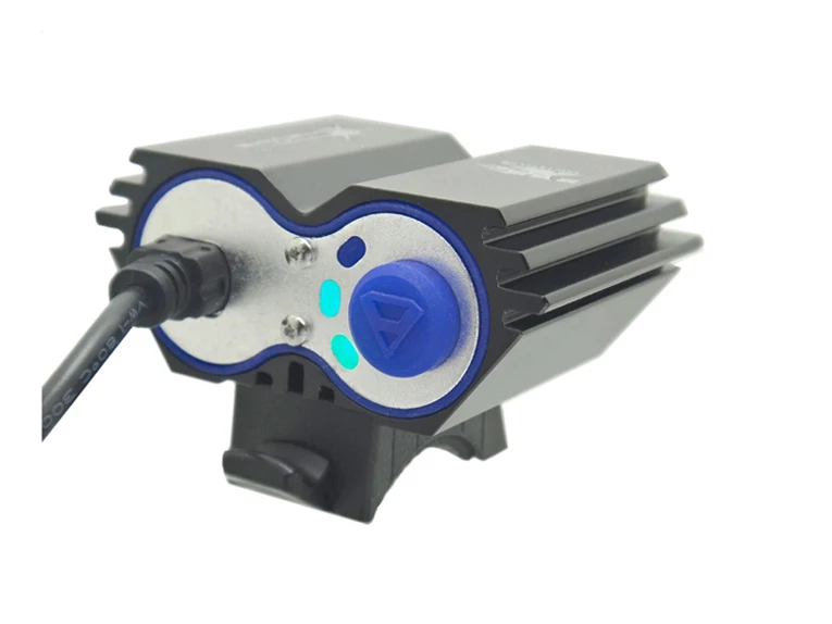 USB велосипедный светильник Solarstorm велосипедная лампа 2 X T6 светодиодный 5000 люмен велосипедный светильник налобный фонарь+ уплотнительное кольцо(без зарядного устройства