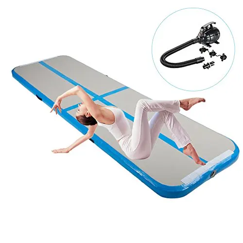 Free shipping Pink Inflatable Cheap Gymnastics Mattress Gym Tumble Air