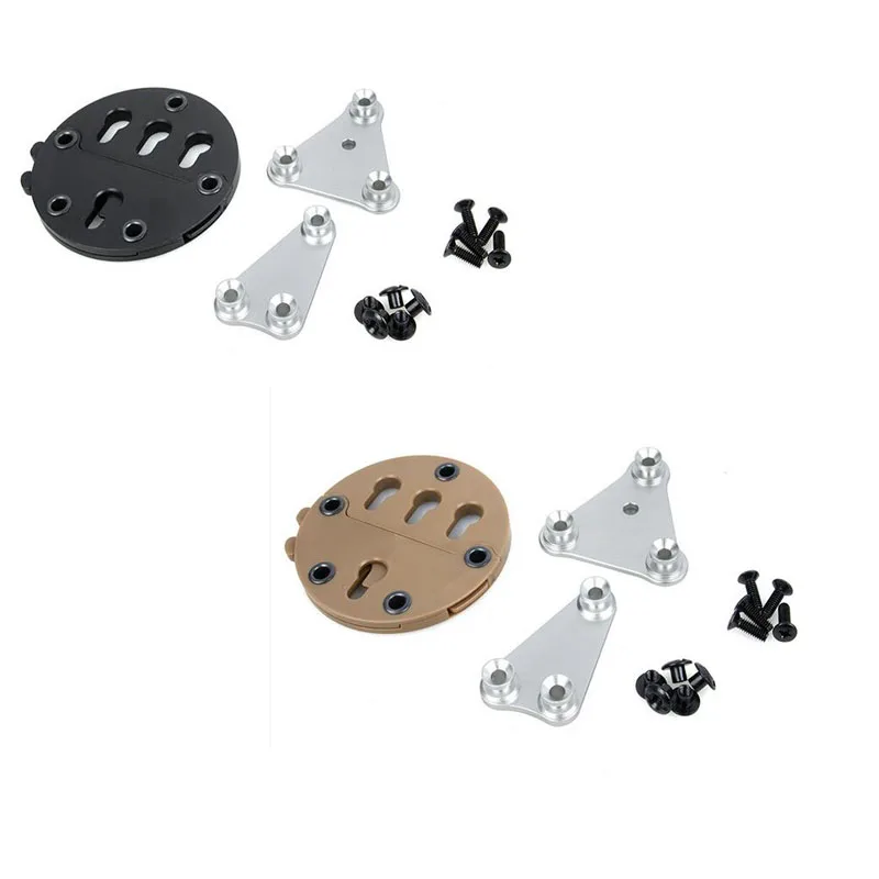 

BK/CB Tactical Airsoft TMC2699 style Wheel GC Belt Platform Quick Detach Holster Adapter Mount