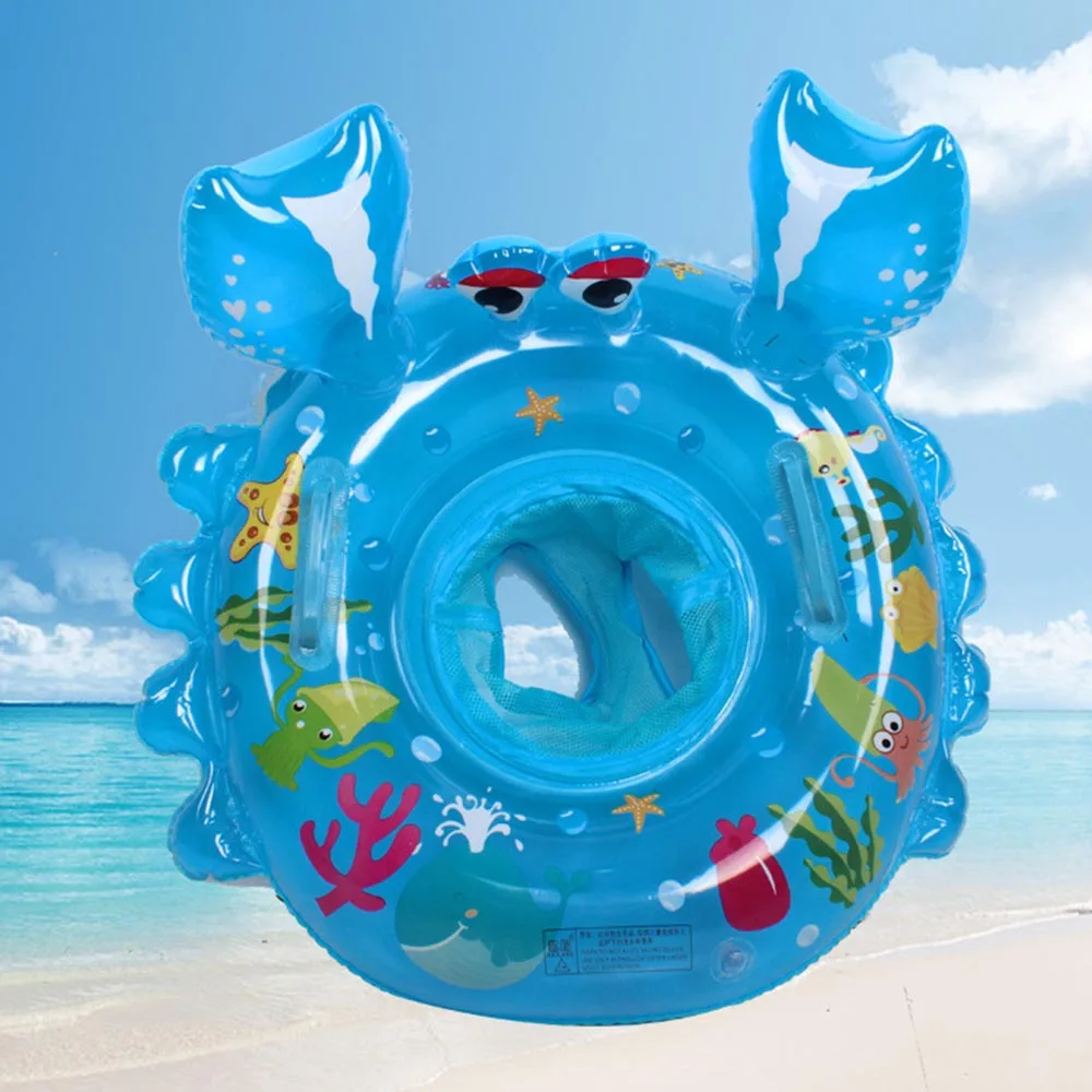 Надувной краб форма круг для плавания плавающий одежда заплыва круг детская пляжная летняя воды вечерние игрушки дети воды Спорт пены руки